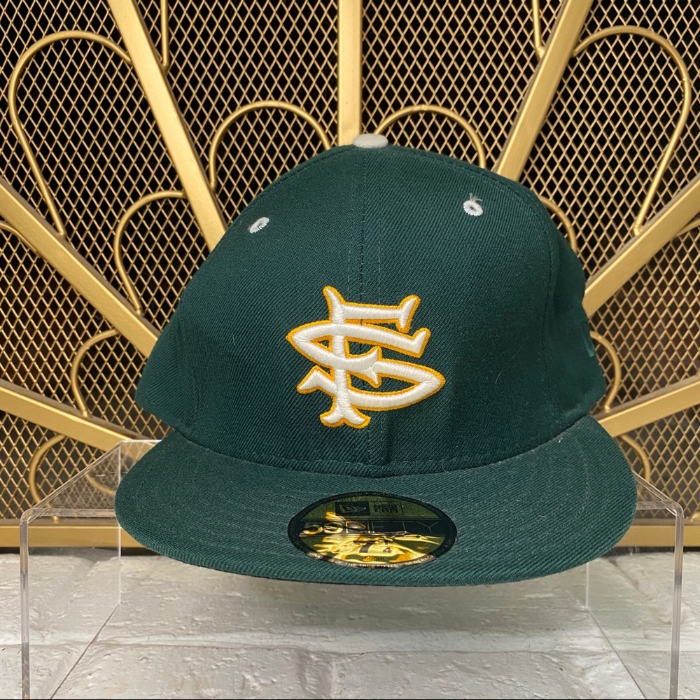 Fresno State New Era Fitted Hat Cap Size 7 1/2 Pre-Owned